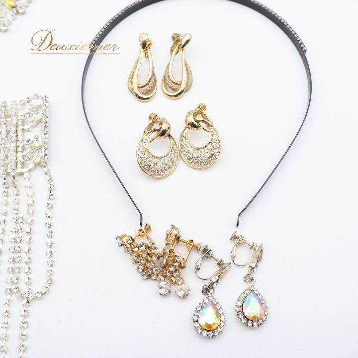 社交ダンス 小物 まとめ売り セット イヤリング ネックレス チョーカー