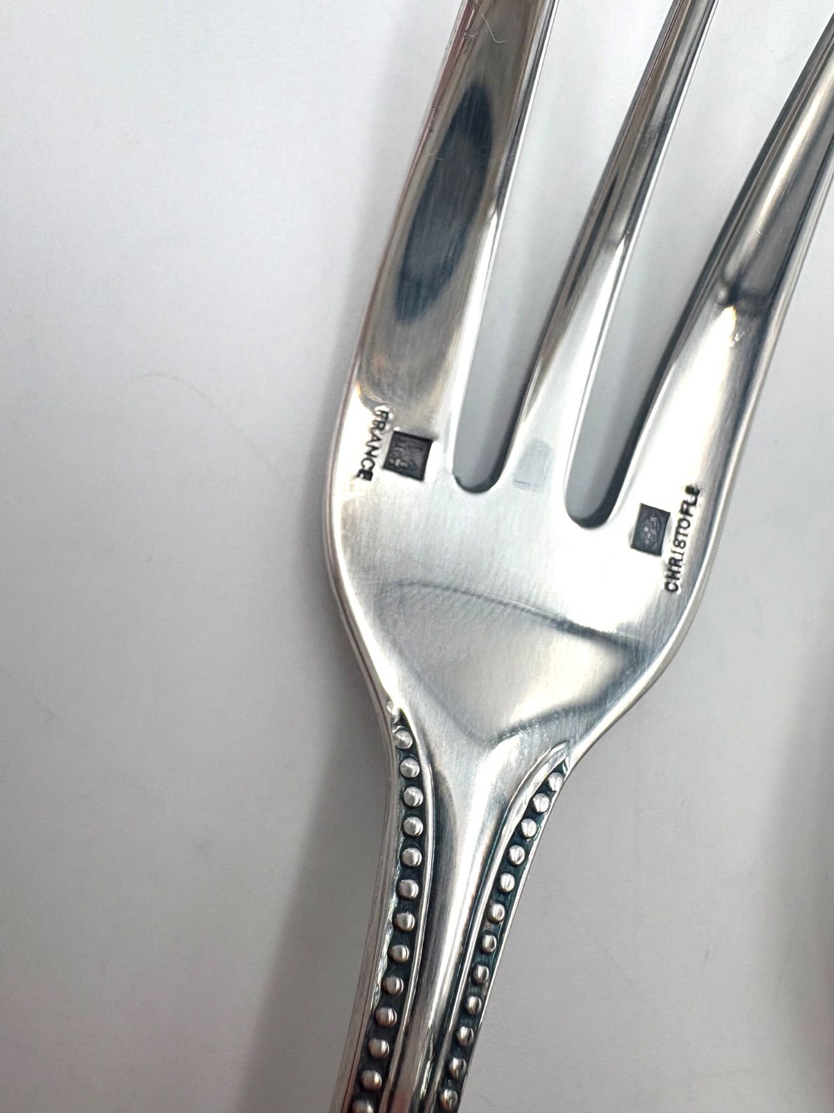 Christofle クリストフル パール ケーキフォーク ティー スプーン