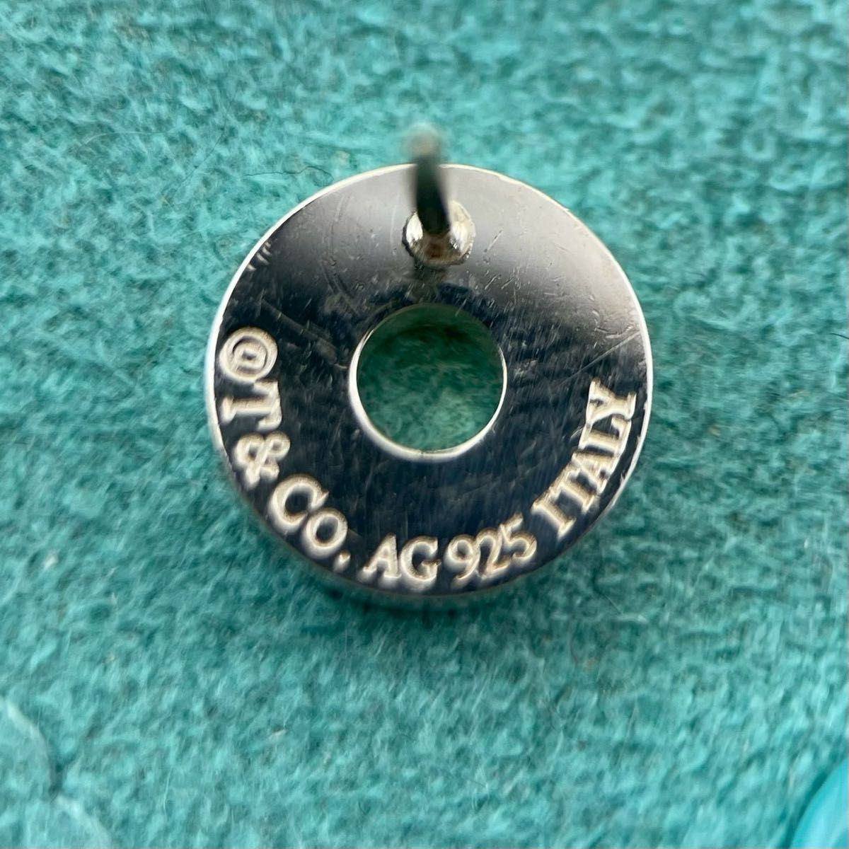 ティファニー サークル 1837 スタッド ピアス シルバー 925 YS4fe