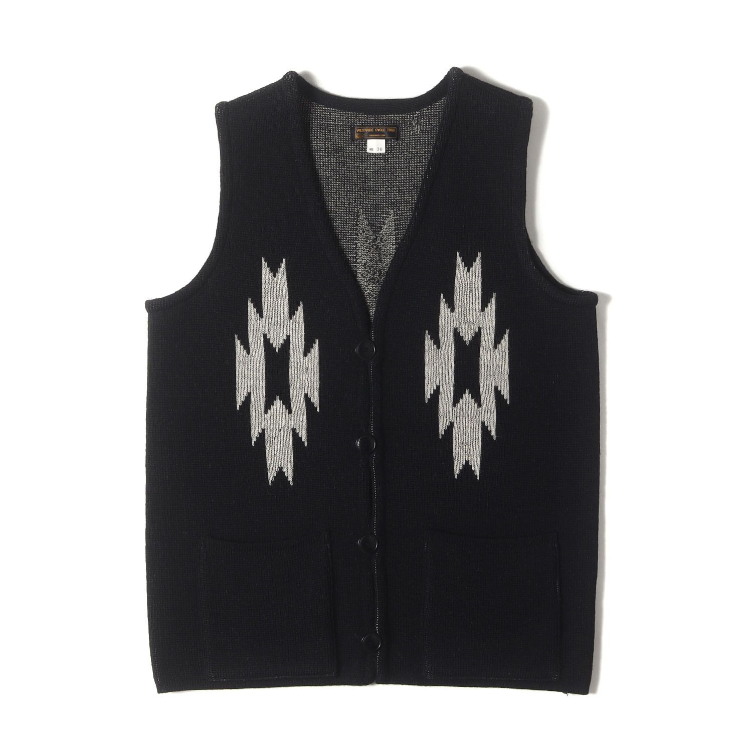 WEST RIDE ウエストライド ビーチクロス ベスト 38 ブラック WEST RIDE ウエストライド ビーチクロス ベスト 38(M) ブラック WEST