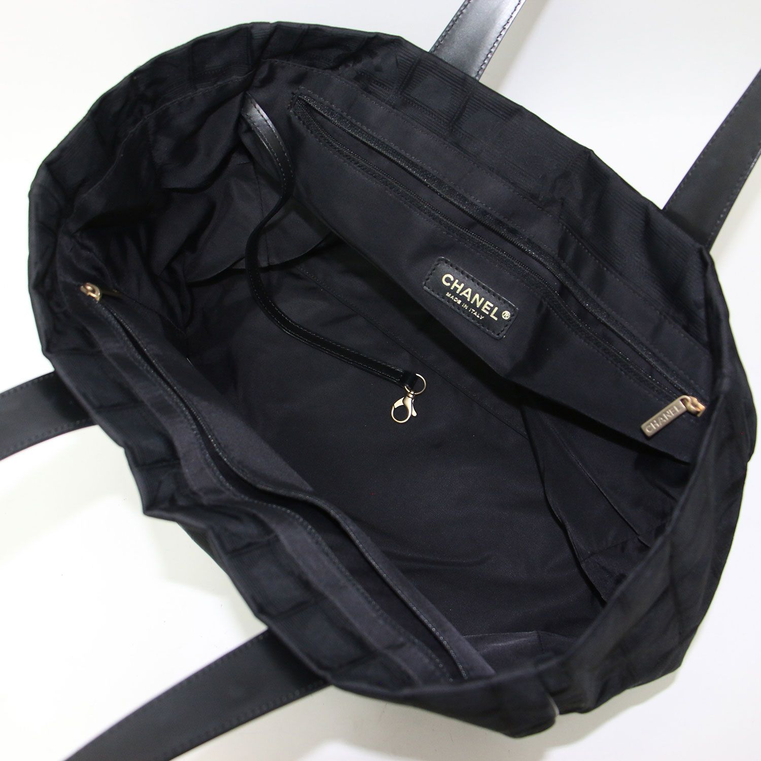 CHANEL シャネル バッグ ブラック 黒 | ニュートラベルライン トート
