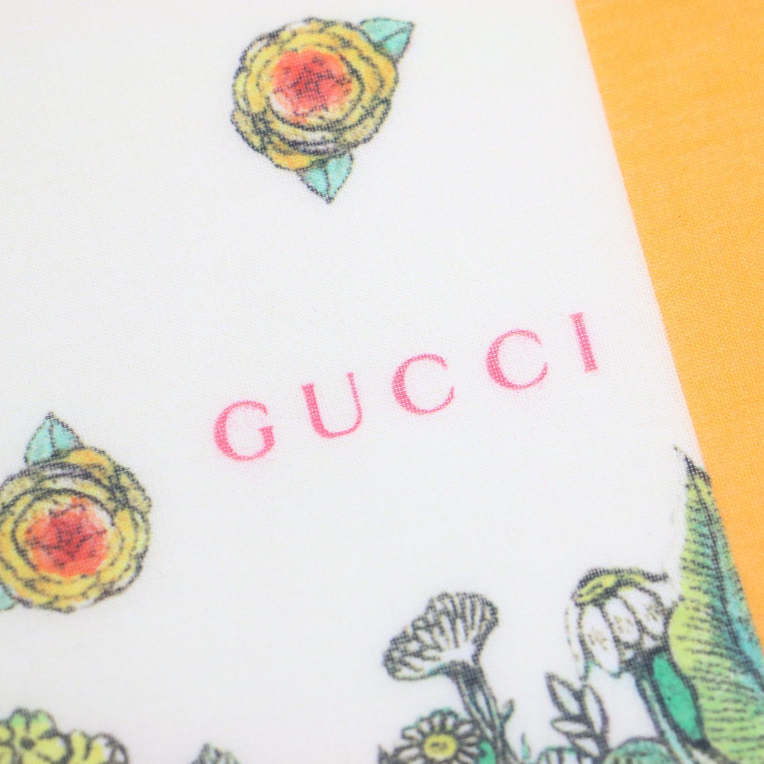 H*a様 Gucci ヒグチユウコ スカーフ グッチ 日本限定 ヒグチユウコ シルク スカーフ ・ターコイズ＆アイボリー