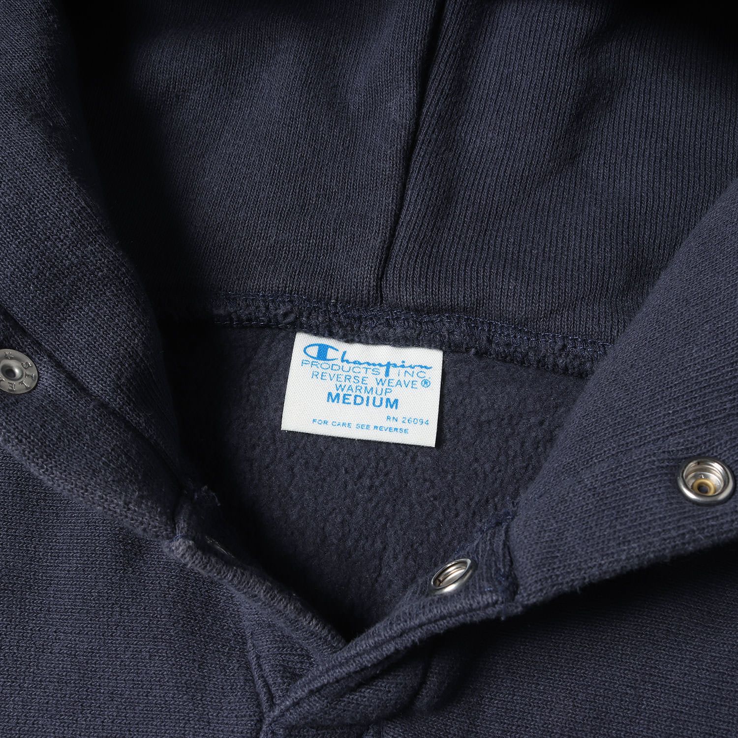 Champion チャンピオン パーカー ネイビー 紺 サイズ:M | 単色タグ復刻 