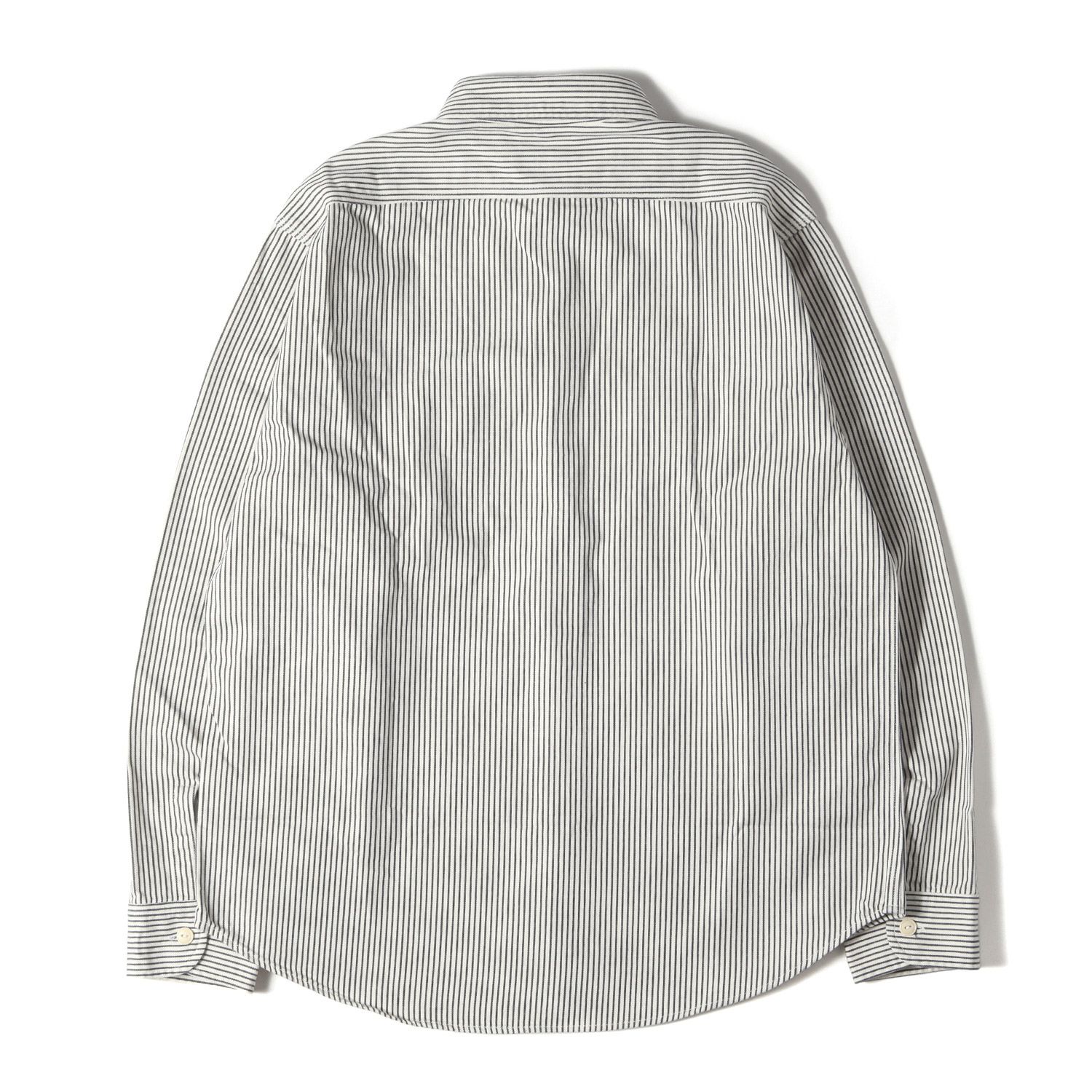 美品】SUGAR CANE シュガーケーン シャツ オフホワイト ネイビー