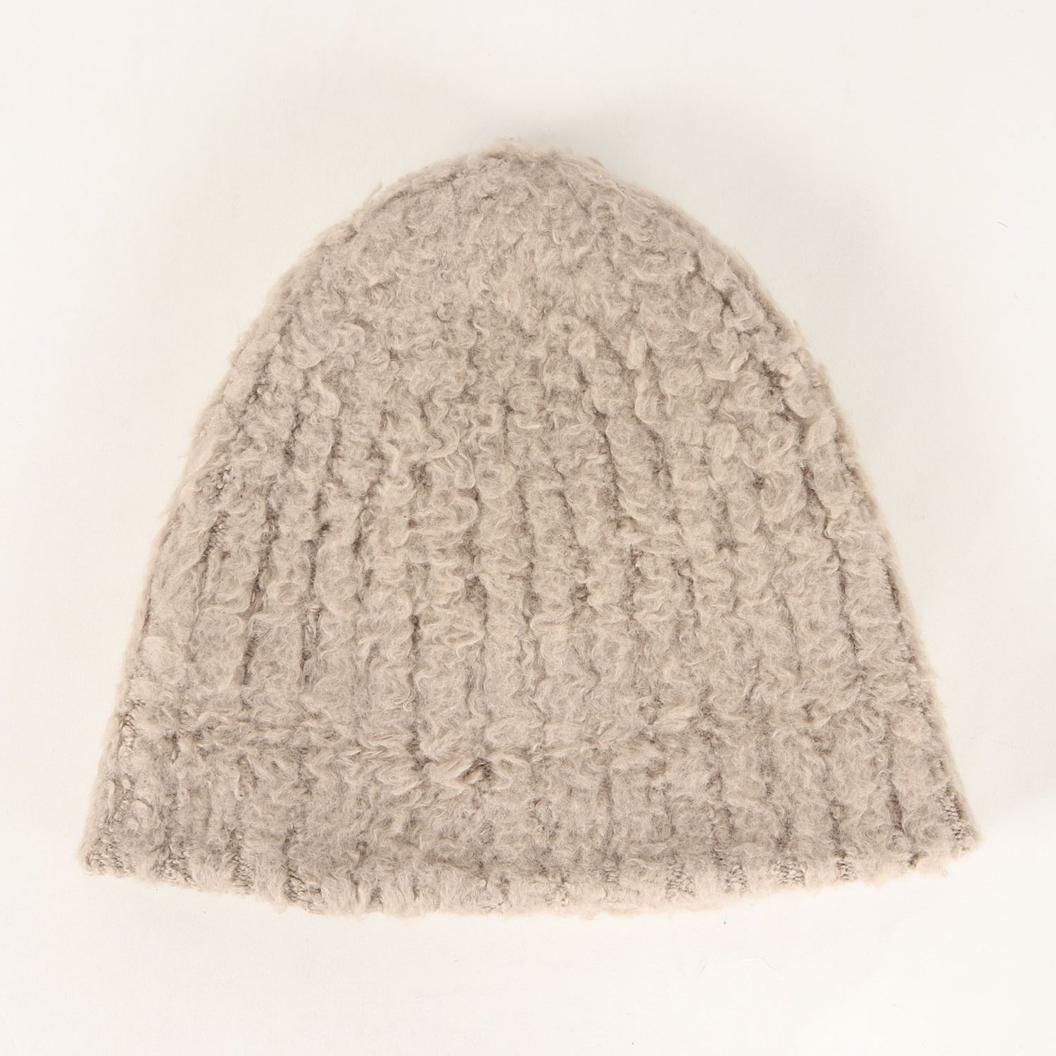 美品】Kinema キネマ ニットキャップ キャメル サイズ:F | 23AW