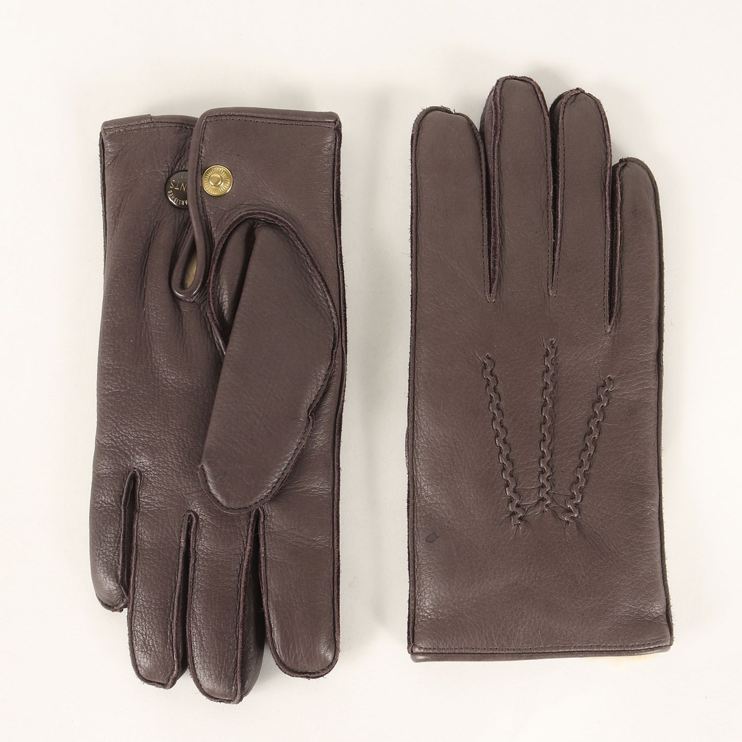 DENTS デンツ グローブ バークブラウン サイズ:8 | ラビットファー