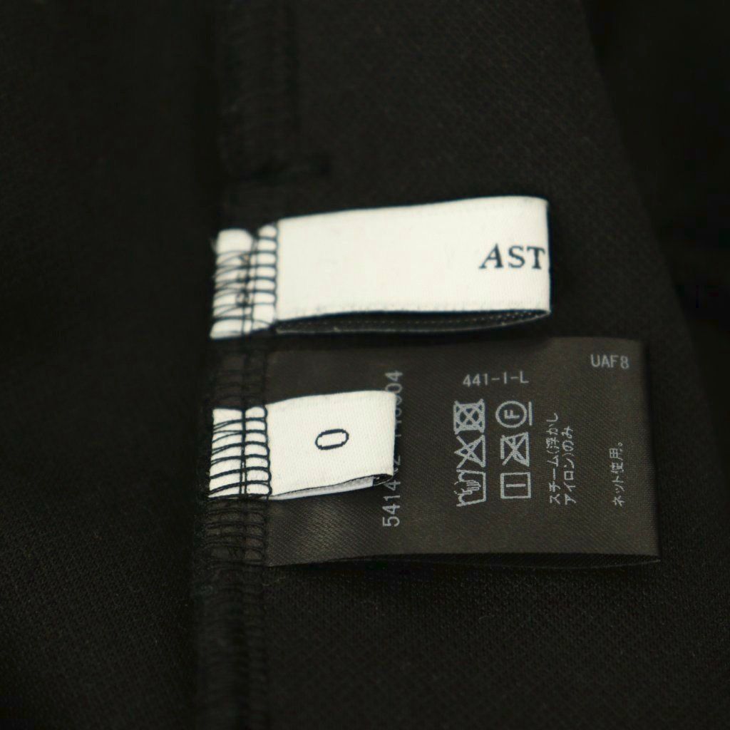 アストラット ASTRAET ウエストゴム タック バレルパンツ ワイド  