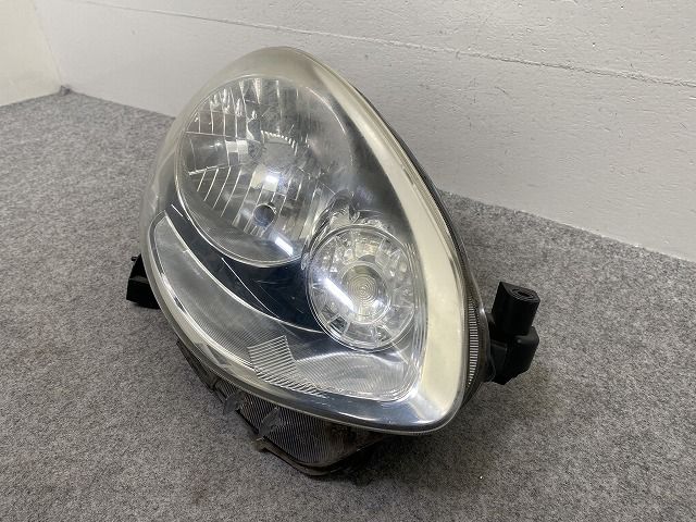 マーチ ハロゲン ヘッドライト ヘッドランプ100-17944 インナーブラック 最安値，新品】 ☆当日発送☆美品☆日産 純正 K13 マーチ 後期