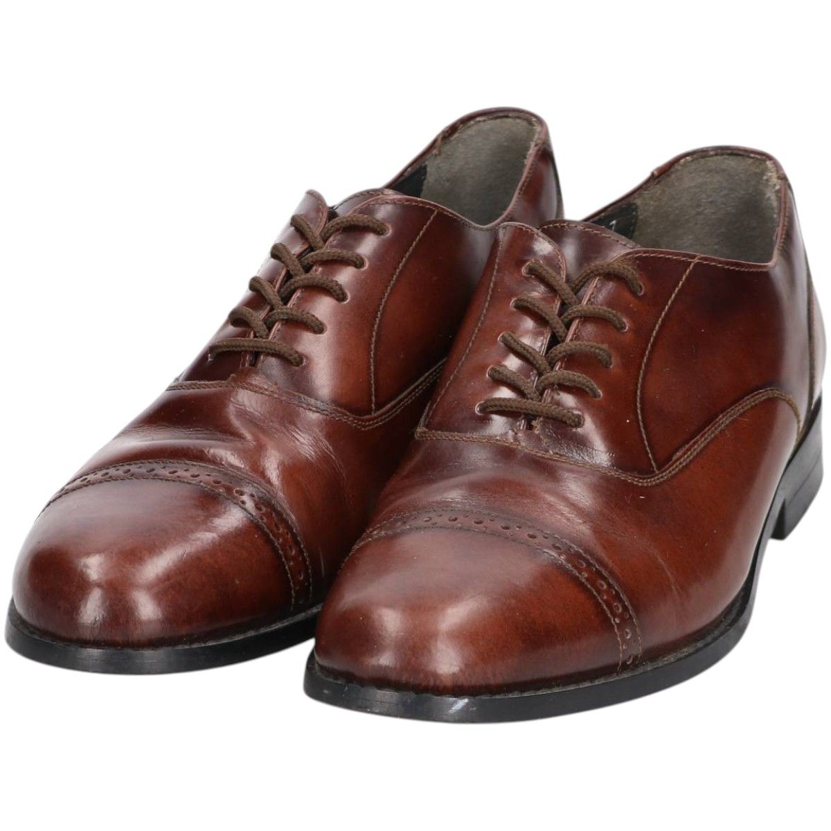 古着 STUART MCGUIRE ストレートチップシューズ 8 1/2D メンズ26.5cm相当/saa014747