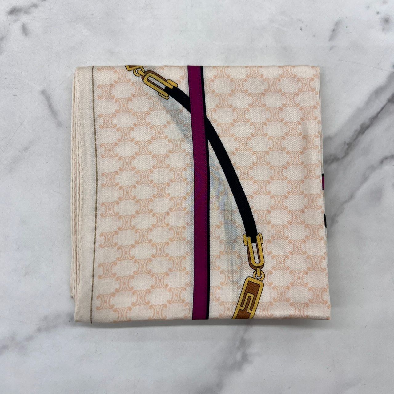 未使用品】 CELINE セリーヌ ハンカチ 2枚セット コットン100％ - メルカリ