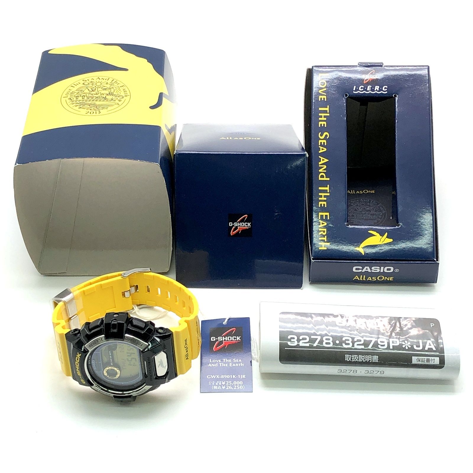 G-SHOCK ジーショック GWX-8901K-1 G-LIDE イルクジ2013 電波ソーラー