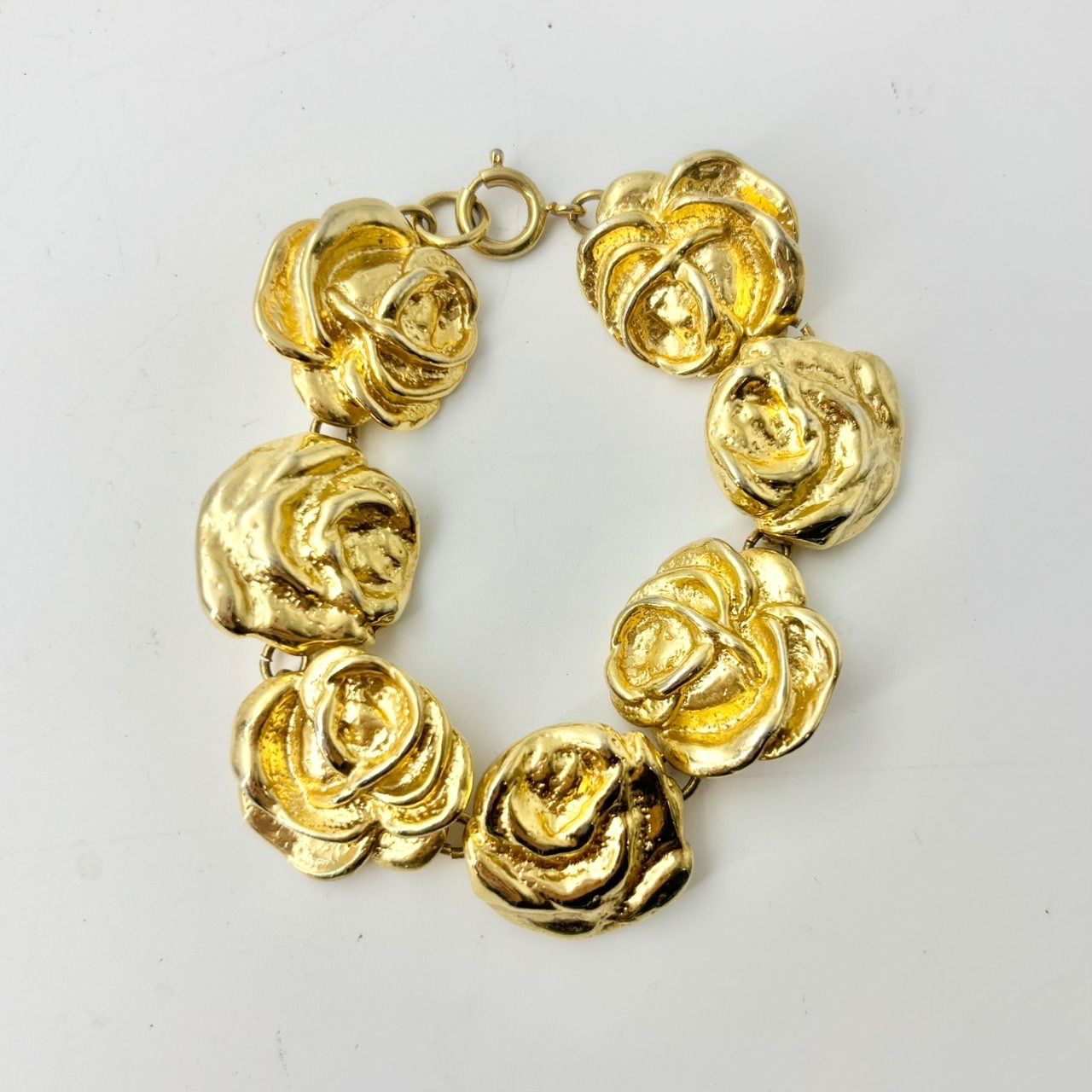 KENZO ヴィンテージローズフラワーネックレス、ブレスレット