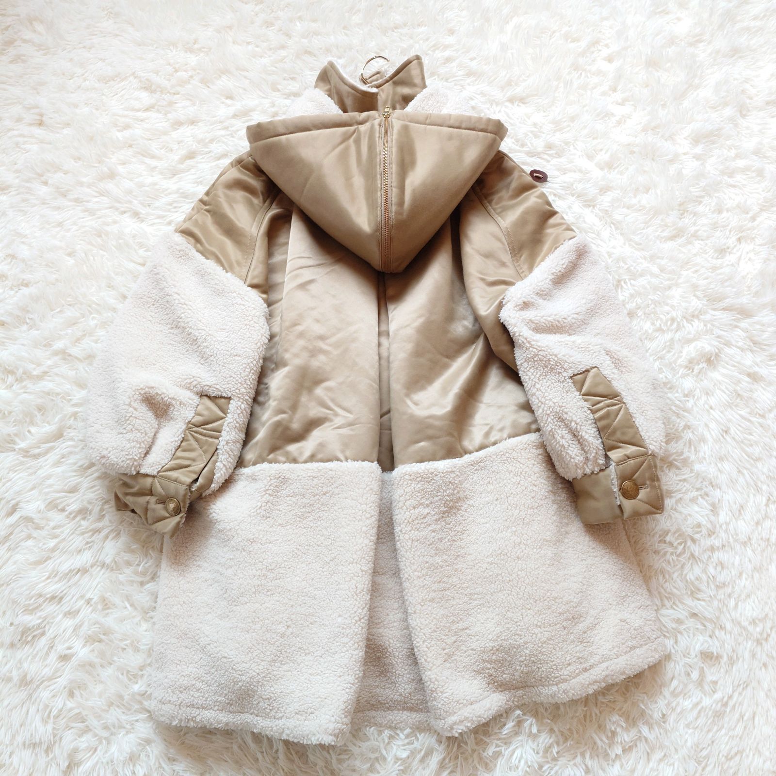 エトレトウキョウ ETRE TOKYO 矢野未希子 コラボ ミリタリーボアコート