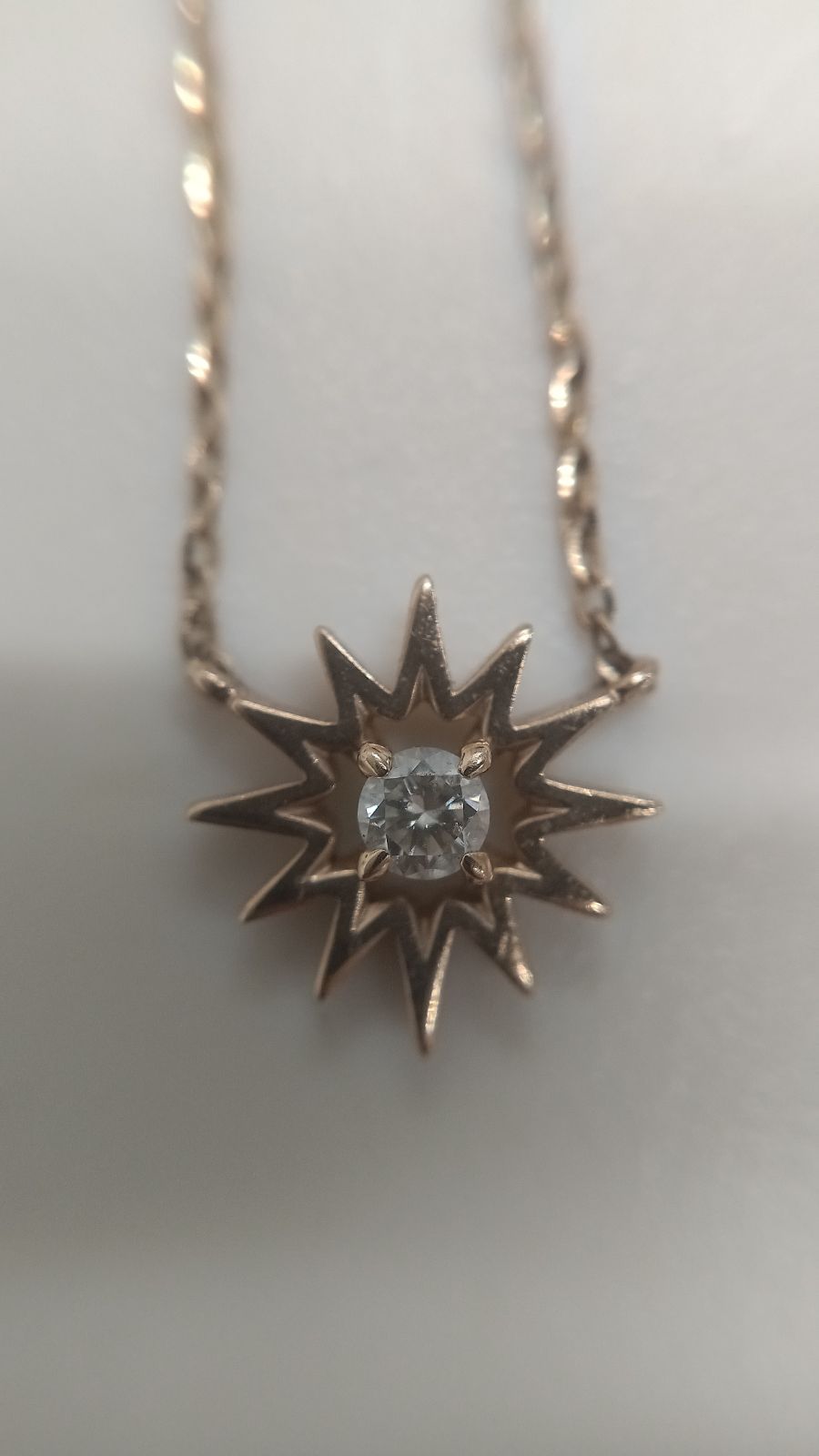STAR JEWELRY K10 ネックレス SUNBURST - メルカリ
