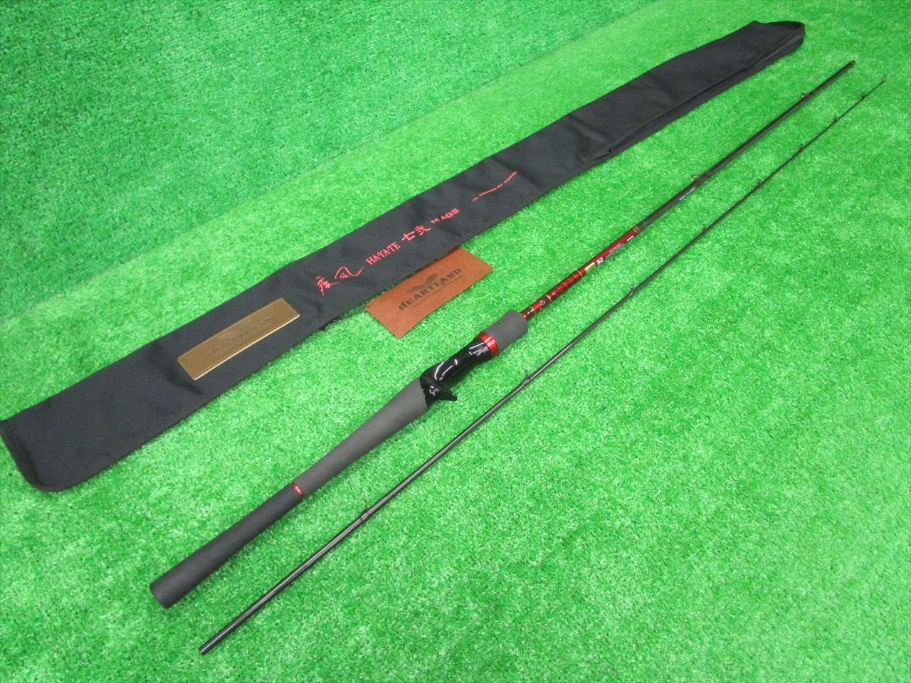 ECH豊 ダイワ ハートランド 疾風 七弐 M AGS HL 722MRB-SV AGS25