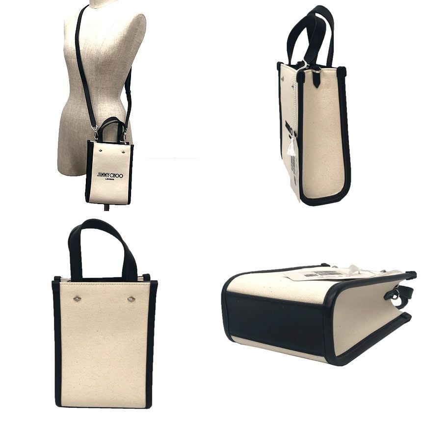 JIMMY CHOO ジミーチュウ ミニトートバッグ ショルダーバッグ MINI N S 