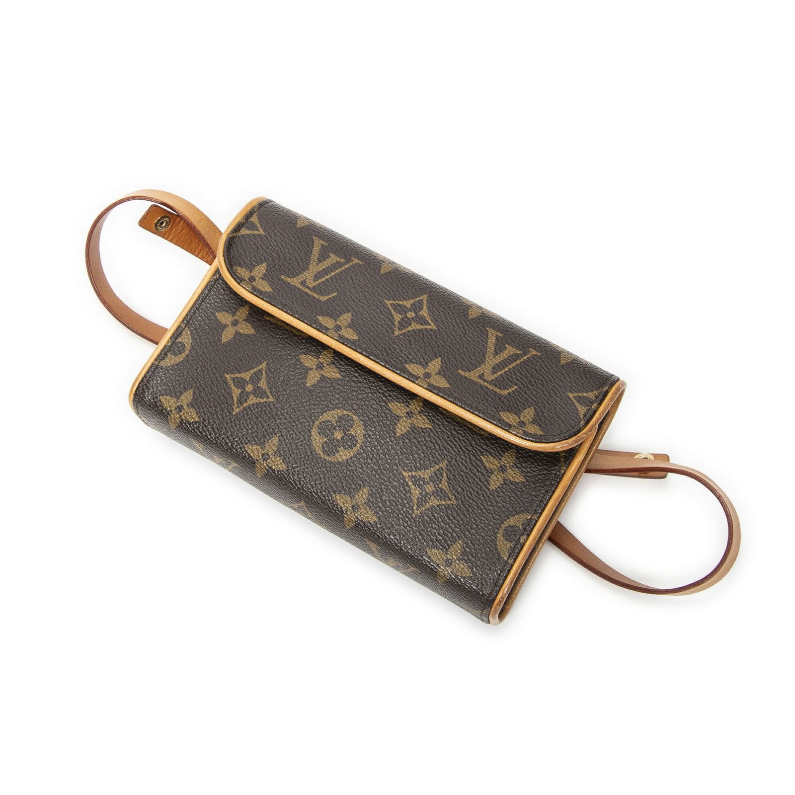中古] LOUIS VUITTON ルイヴィトンポシェット フロランティーヌ茶色