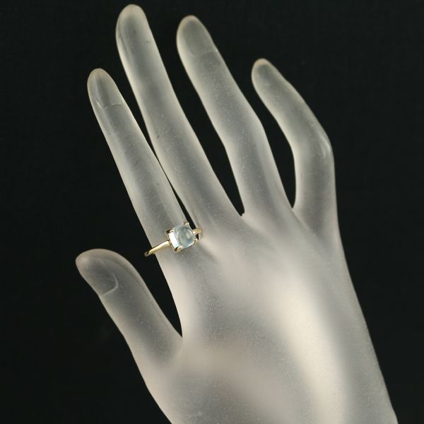 ティファニー リング トパーズ シュガースタック 11号 K18YG #184411