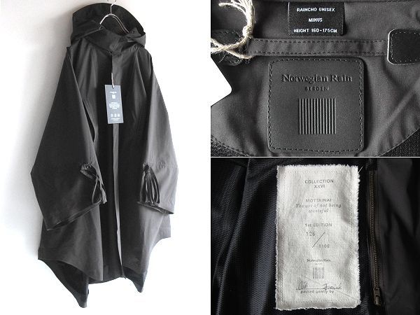 新品タグ付 Norwegian Rain ノルウェージャンレイン Raincho 撥水