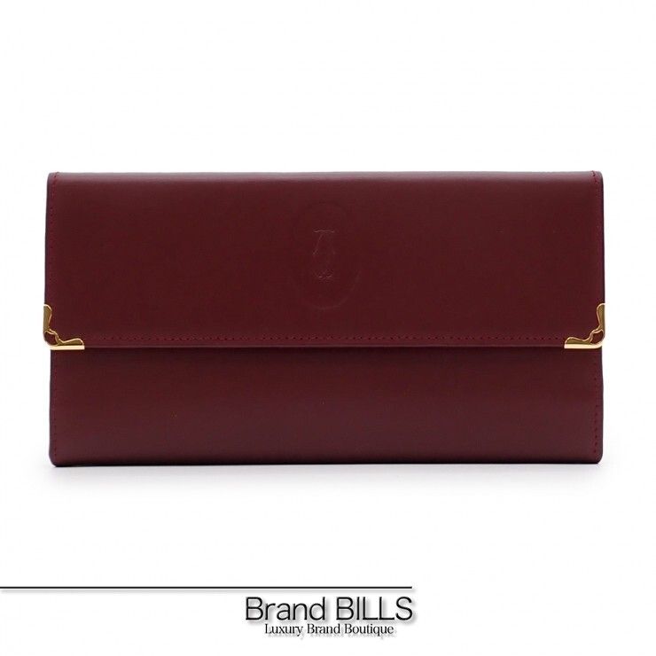 未使用品 Cartier カルティエ マストライン 長財布 三つ折り L3000002