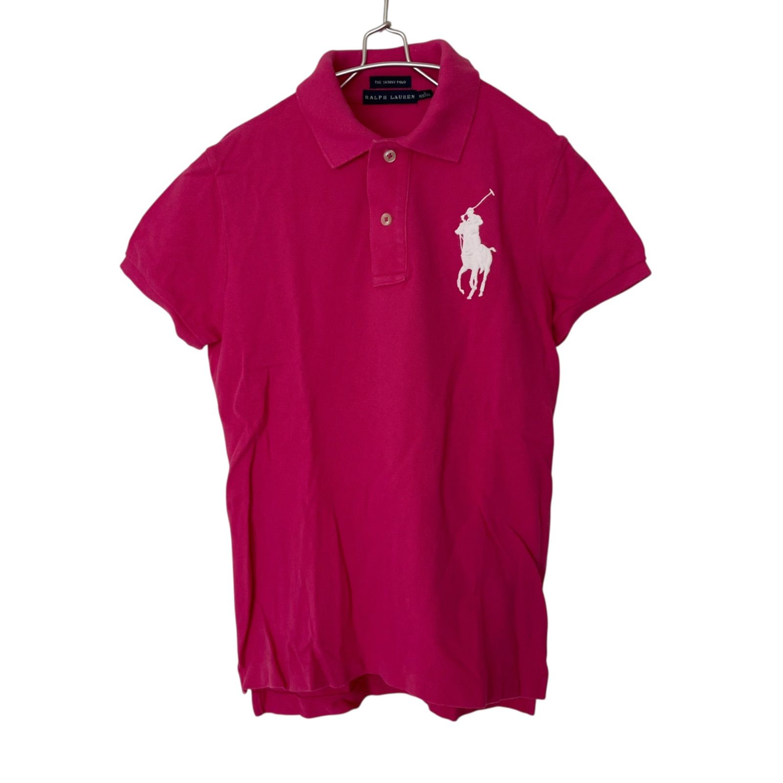 RALPH LAUREN ラルフローレン 半袖ポロシャツ ビックポニー ピンク
