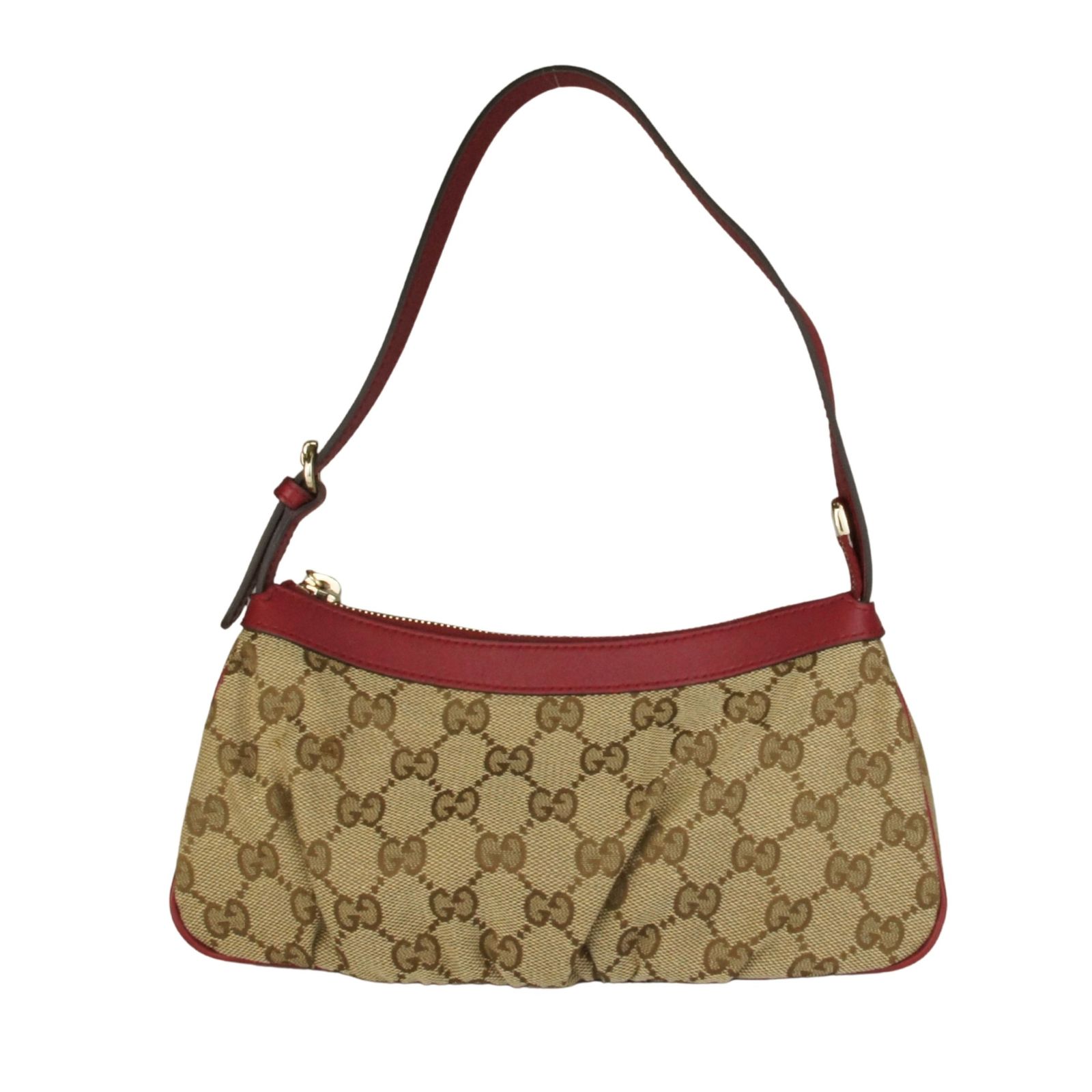 GUCCI グッチ アクセサリーポーチ ミニハンドバッグ GGキャンバス