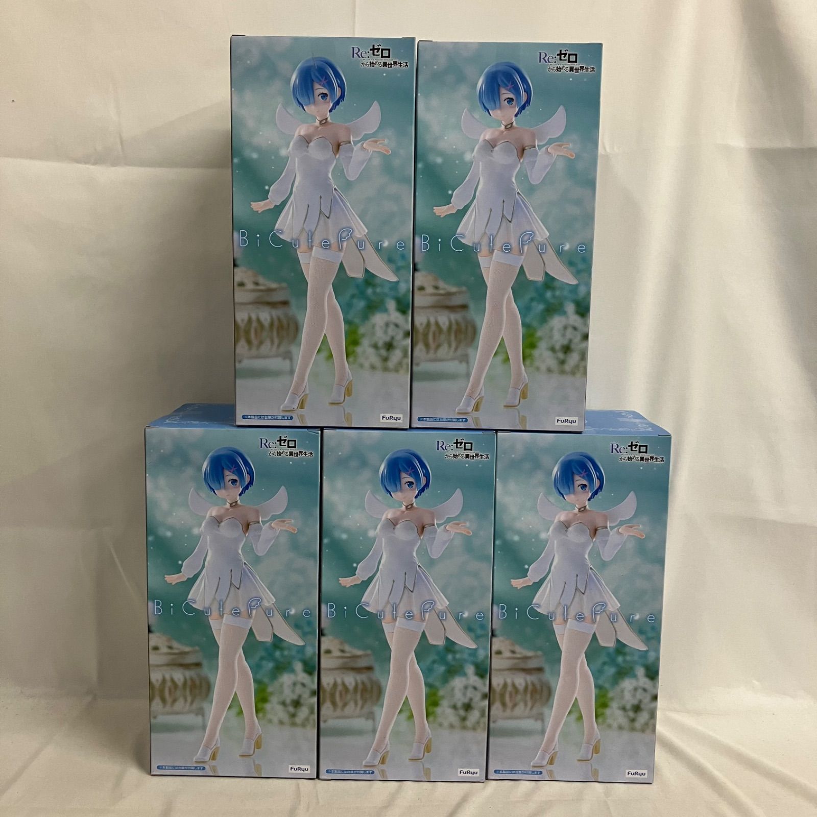未開封 Re:ゼロから始める異世界生活 リゼロ BiCute Pure Figure レム