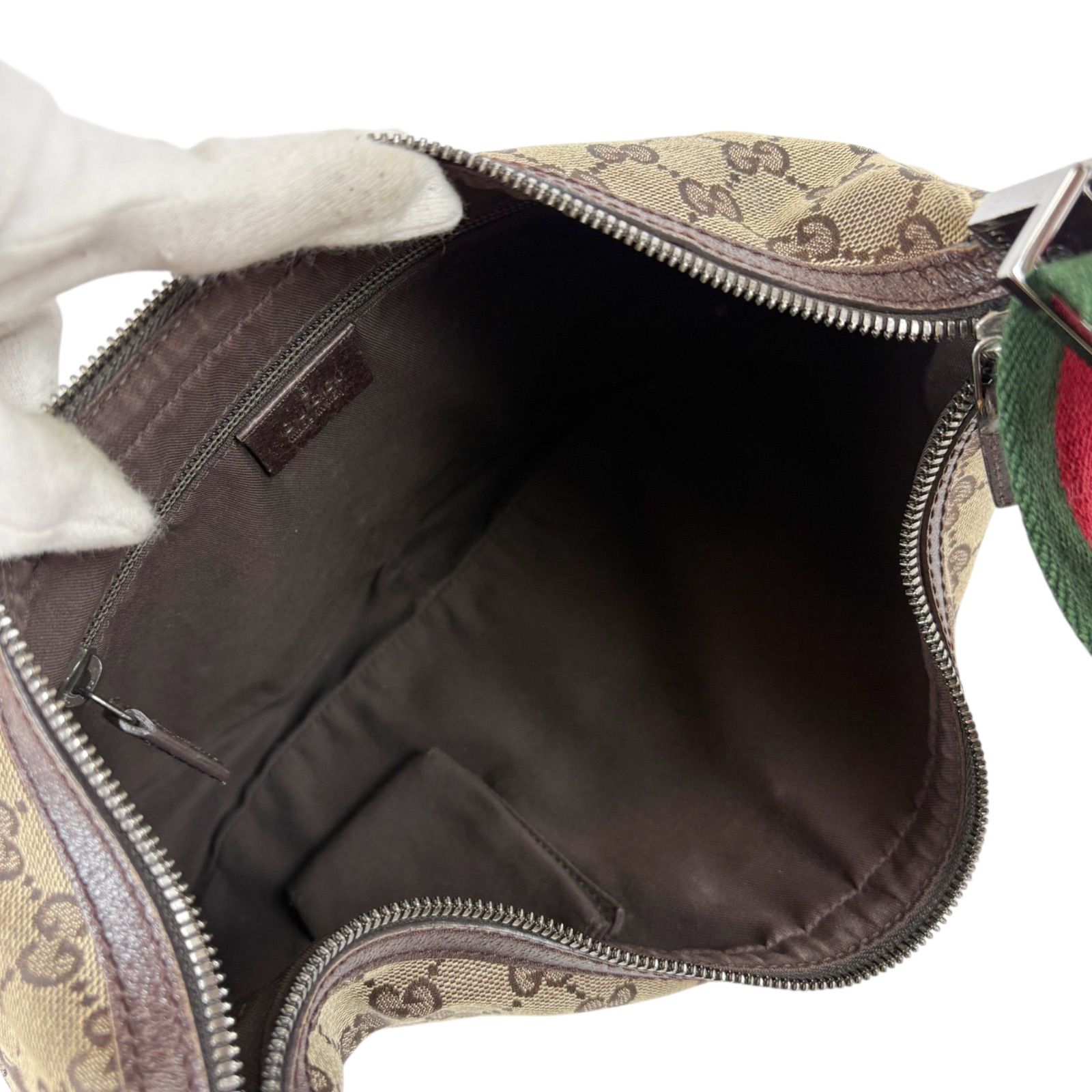 GUCCI グッチ ショルダーバッグ シェリーライン GGキャンバス 122790