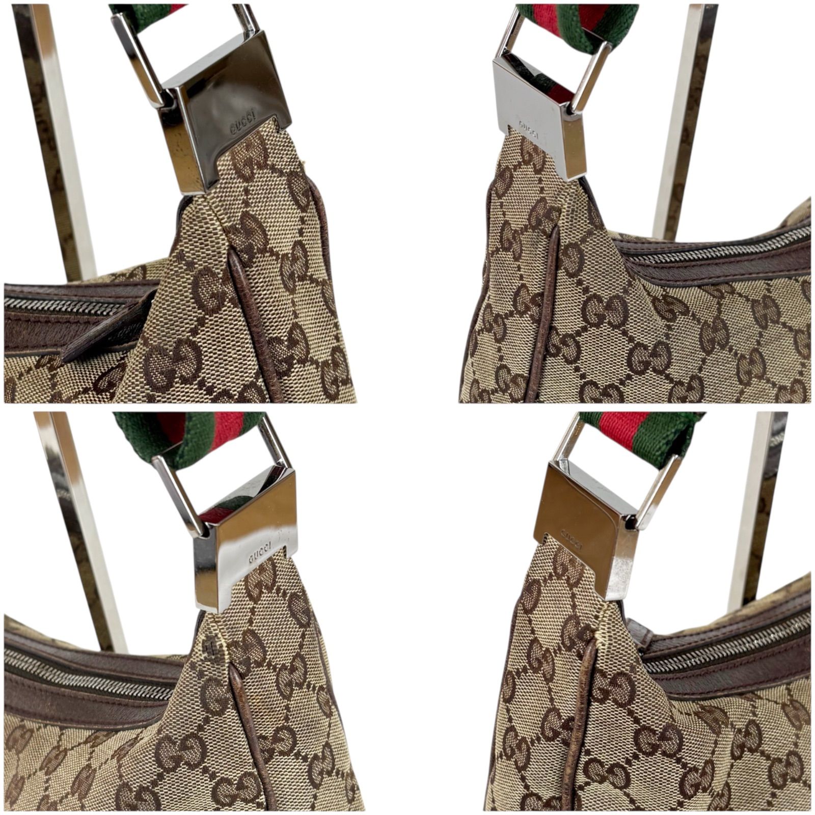 GUCCI グッチ ショルダーバッグ シェリーライン GGキャンバス 122790