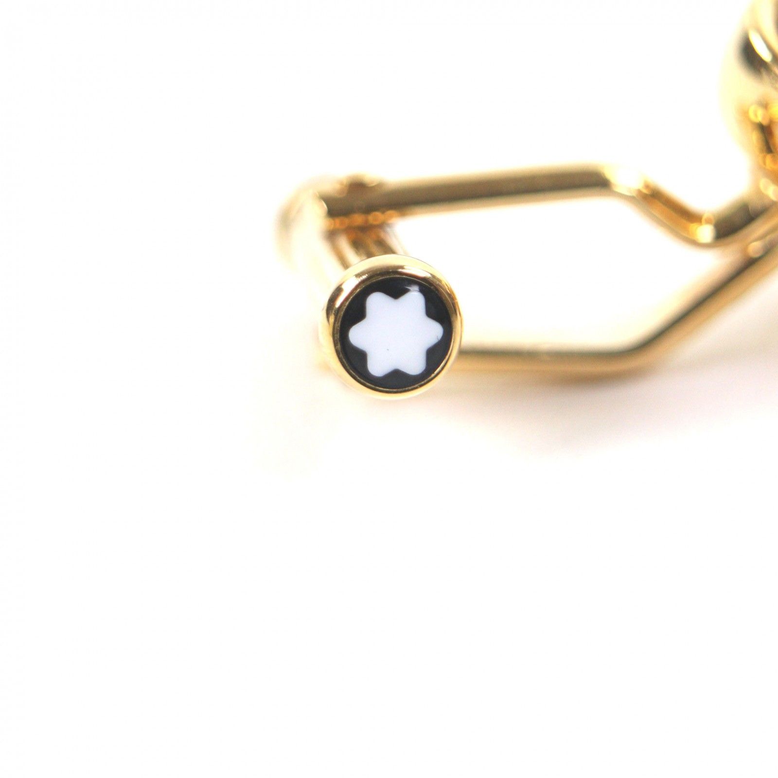 極美品▽MONTBLANC モンブラン ホワイトスター 3リング カフスボタン