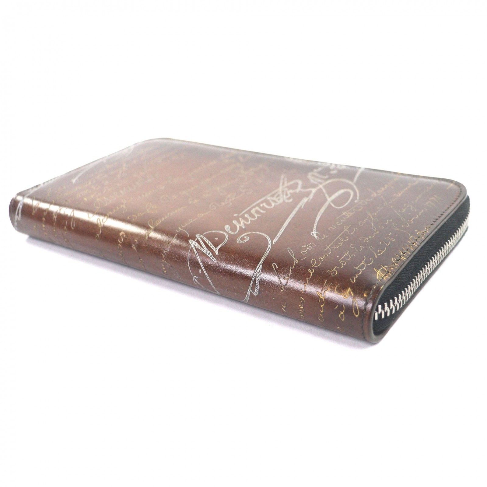 未使用品▽BERLUTI ベルルッティ 2024年製 イタウバ レザー