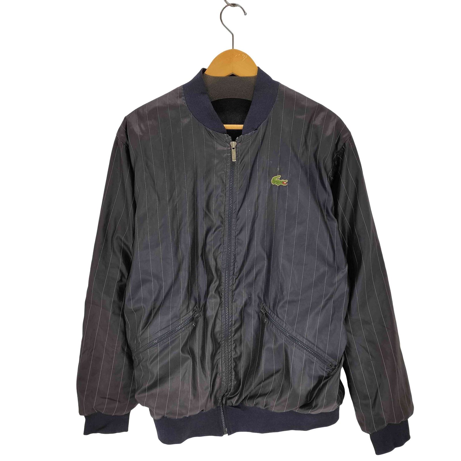 シュミーズラコステ CHEMISE LACOSTE 70-80s フランス製 裏地パイル