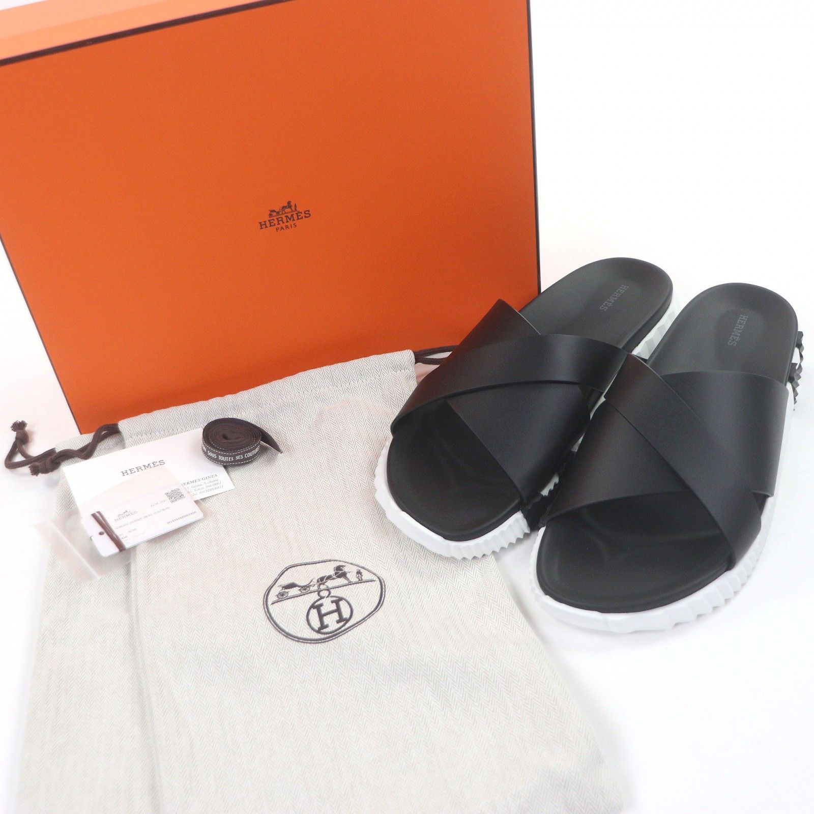 未使用品□HERMES エルメス H241919Z 2025年購入 インフラ レザー