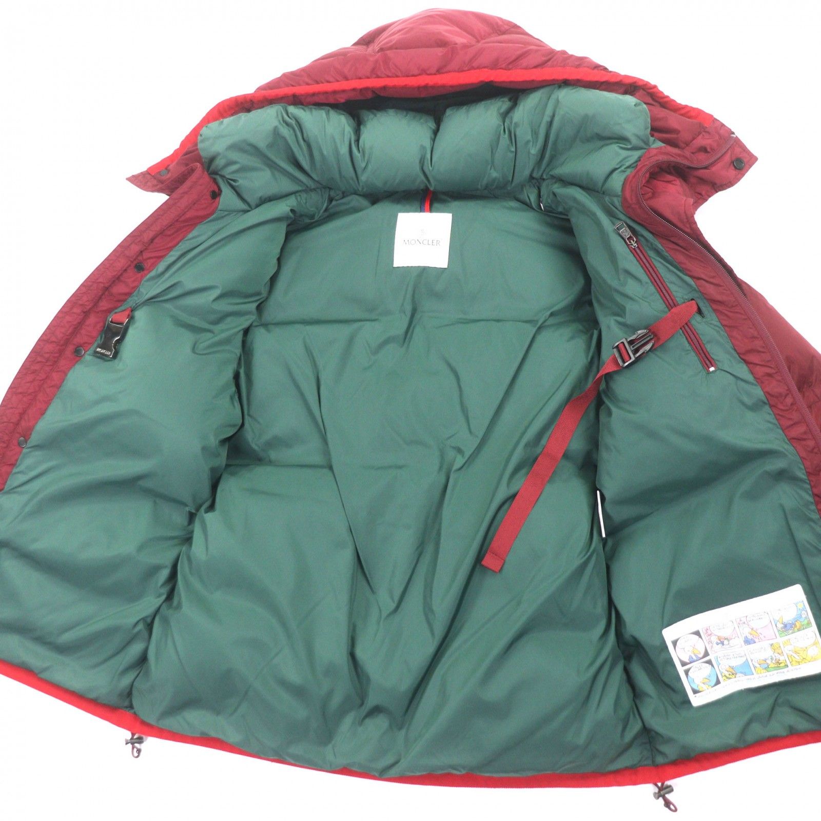 美品▽MONCLER モンクレール 2017年製 EMPIRE ロゴワッペン付き
