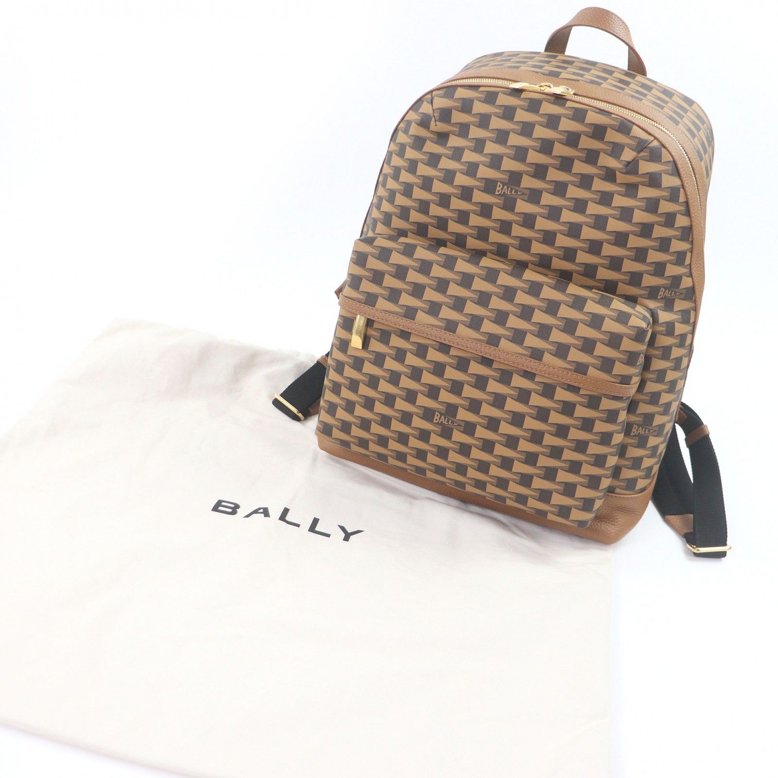 未使用品□BALLY バリー 6304856 PENNANT ペナント レザー