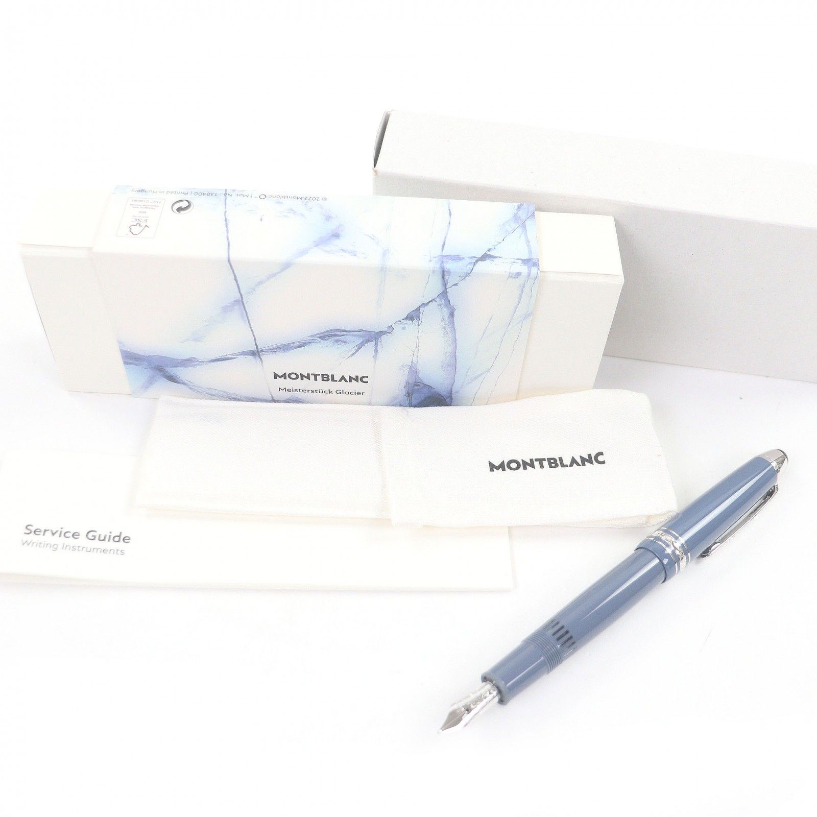 極美品□MONTBLANC モンブラン マイスターシュテュック グレイシャー