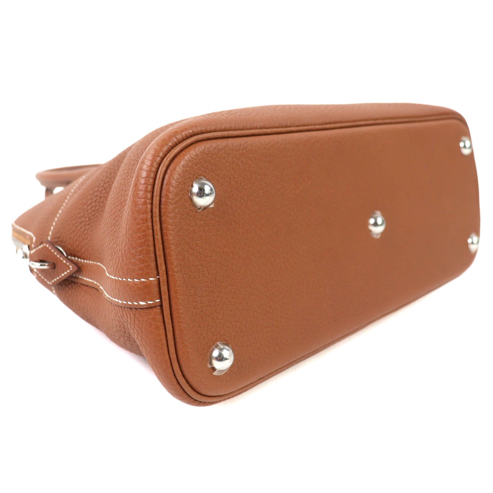 未使用品◇HERMES エルメス ボリード31 トリヨンクレマンス シルバー