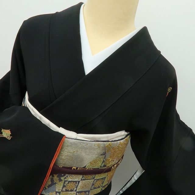 六花-RIKKA- 美品 正絹 刺繍 トールサイズ 宝尽くし❀夜を飾る宝と