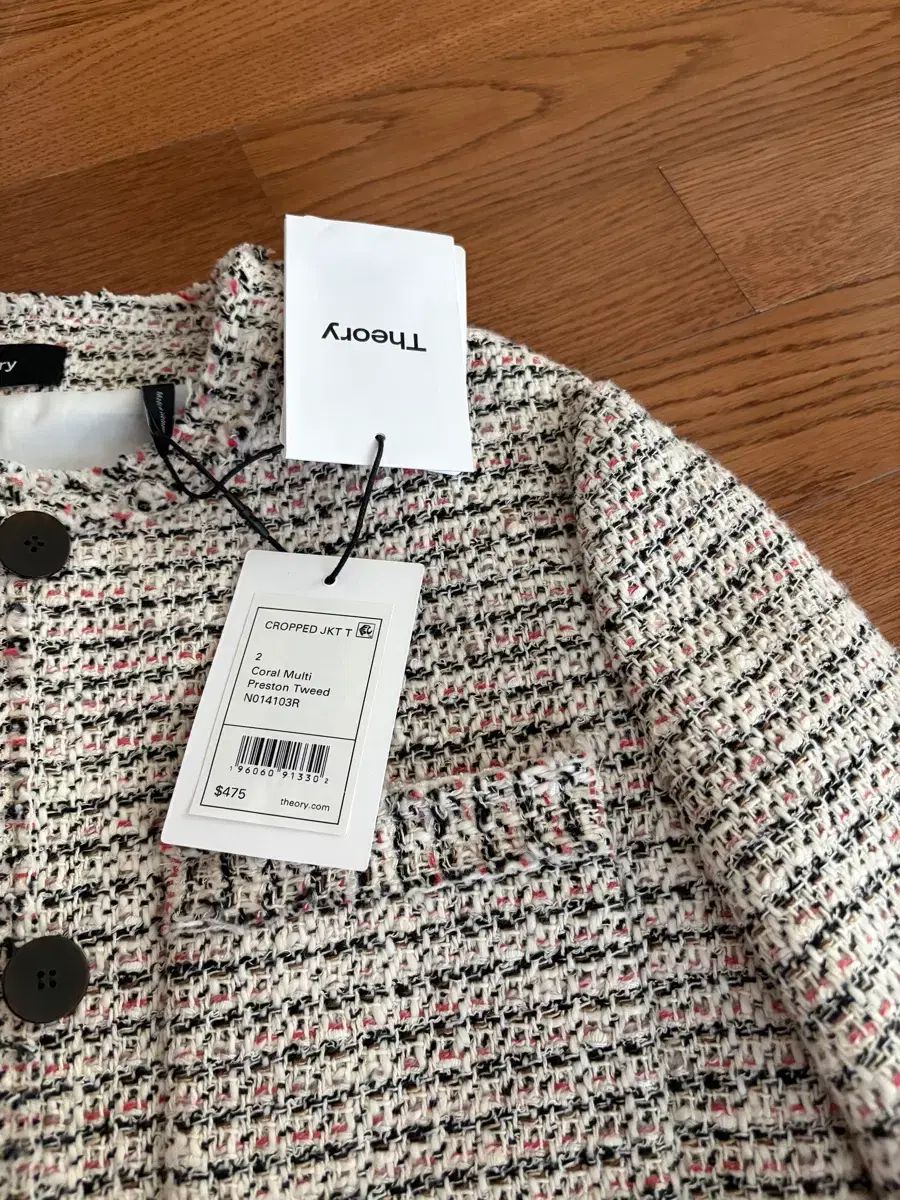 セオリー クロップド ツイード ジャケット 新品 2 - メルカリ