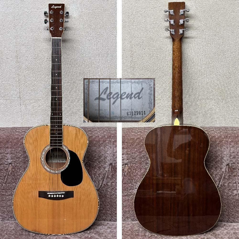 レジェンド Lejend by Aria FG-20N アコギ 新品弦張替 レジェンド Lejend by Aria FG-20N アコギ 新品弦張替済 - メルカリ