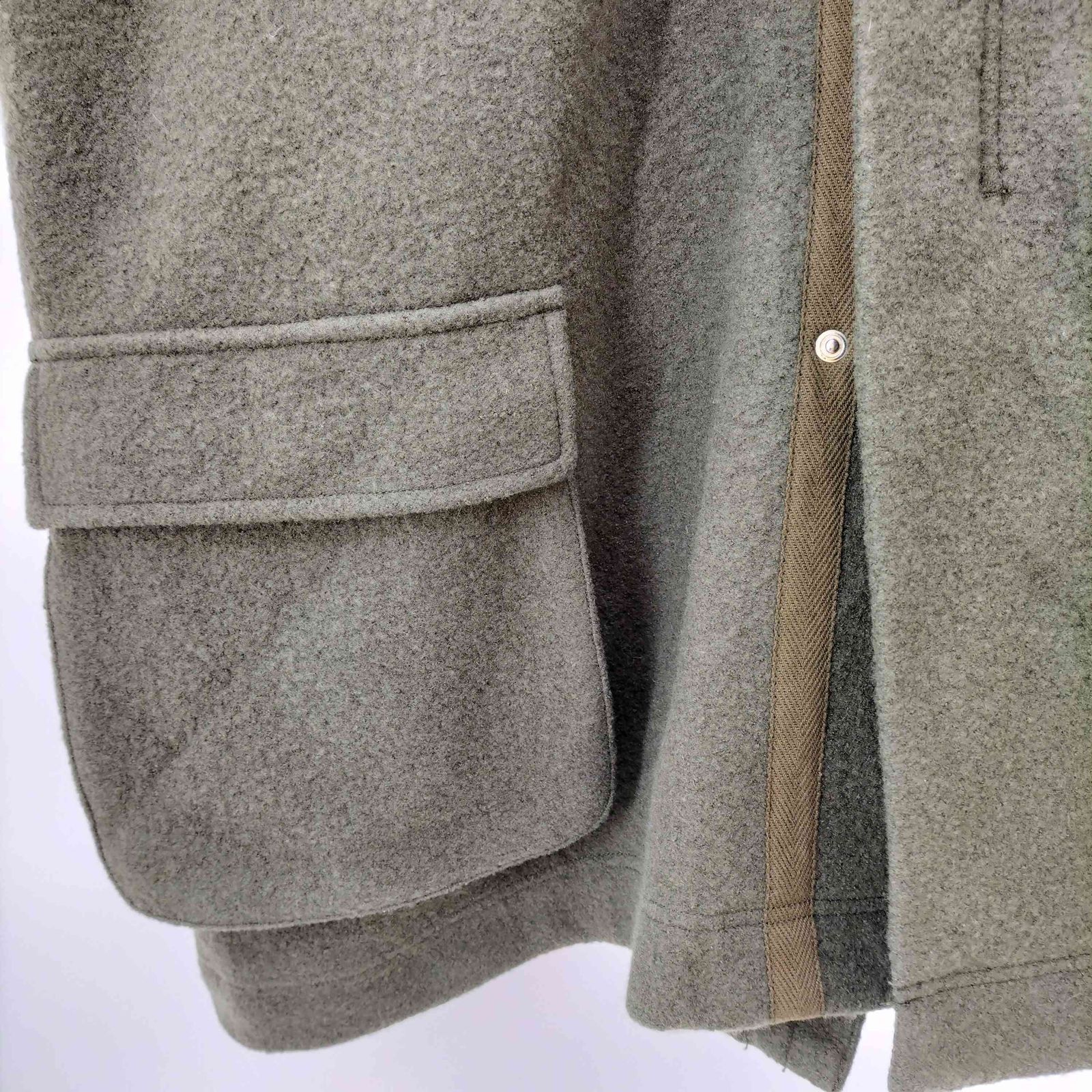 カバンドズッカ CABANE de ZUCCa ウールモッズコート メンズ JPN：M