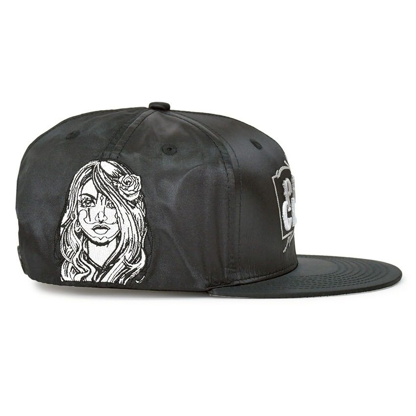 限定コラボ】PRO CLUB × MISTER CARTOON サテン キャップ スナップ