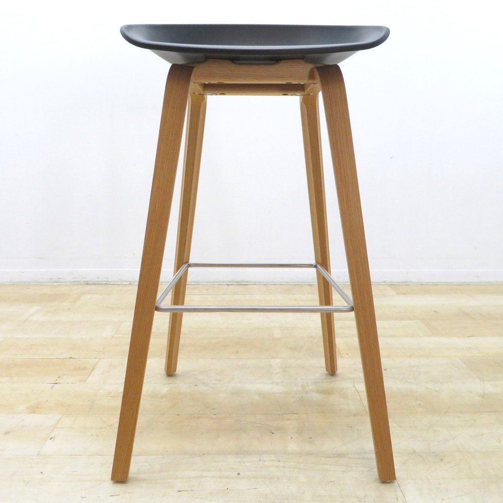 HAY AAS 32 2.0 HIGH カウンターチェア ブラック ハイスツール ハイ