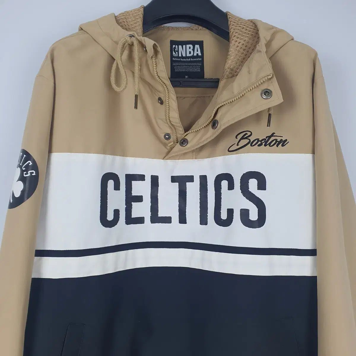 NBA ボストン・セルティックス ジャケット L NBA ボストン・セルティックFC アノラック フード ジャケット XL