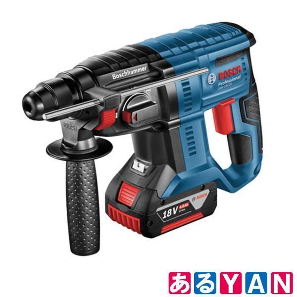  ♥ ボッシュ 充電式ハンマードリル GBH 18 V-20 V 5.0 Ahバッテリー×2 充電器 ケース付 アウトドア用工具 ブラシアタッチメント 電動ハンマードリル ドリル ドライバー レンチ