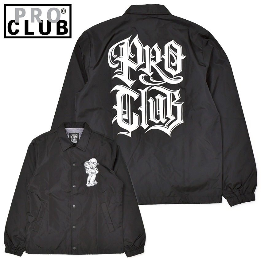 限定コラボ】PRO CLUB × MISTER CARTOON コーチジャケット プロクラブ