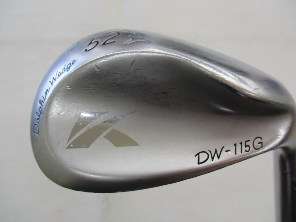 中古　レディース　キャスコ　Dolphin Wedge 52度 DW-115G キャスコ Dolphin Wedge DW-115G 52度 カーボンシャフト Rフレックス