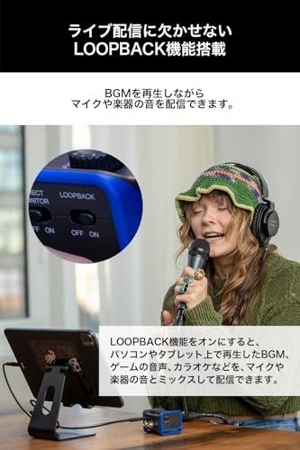  ZOOM ズーム AMS-22 超小型オーディオインターフェース 配信 録音 スマホ接続対応 ループバック搭載 手のひらサイズ 2入力 2出力 USB Type-C 3年保証 6 e 512 c 40 その他 キッチン 食器