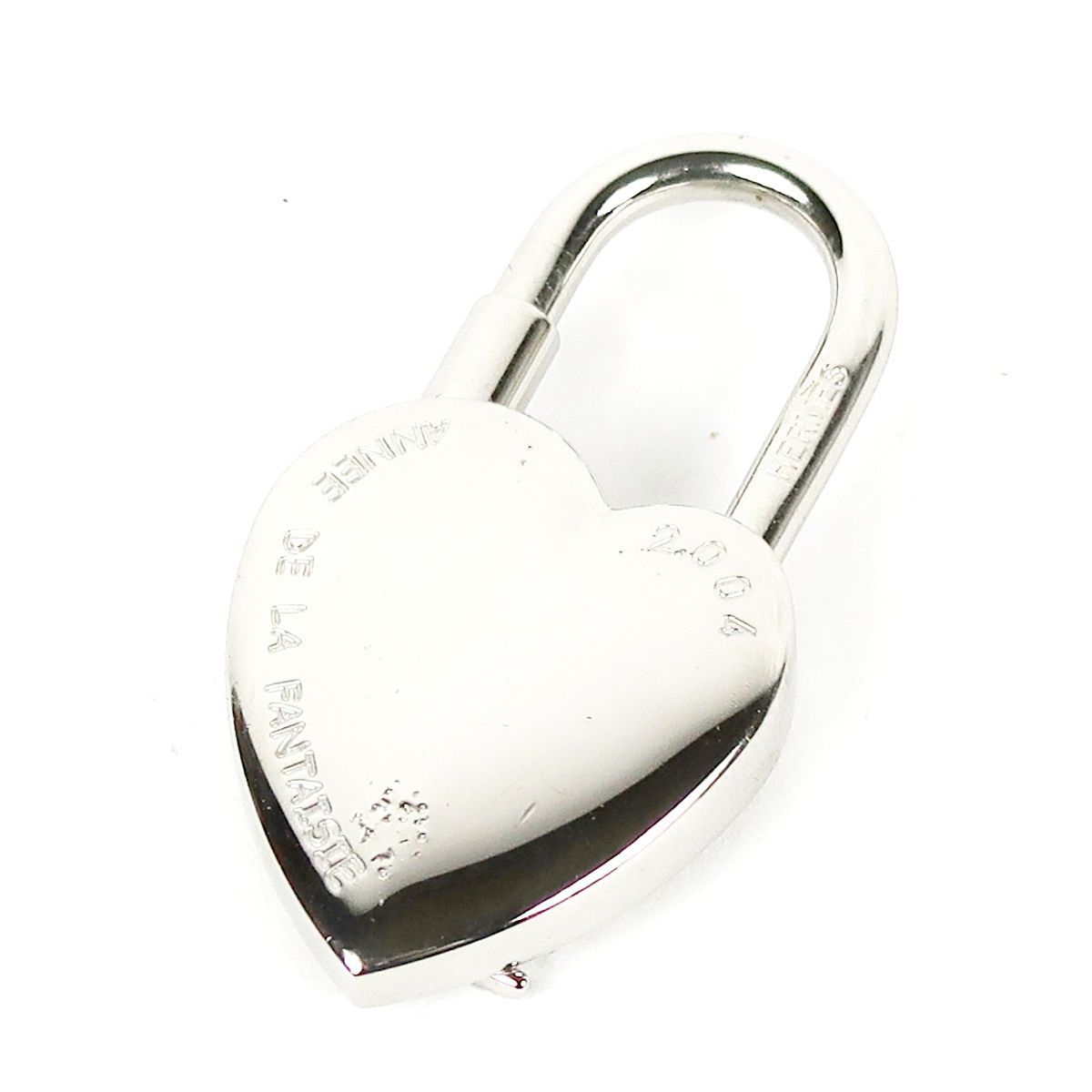 美品】HERMES エルメス 2004年限定 シルバー カデナ ハート