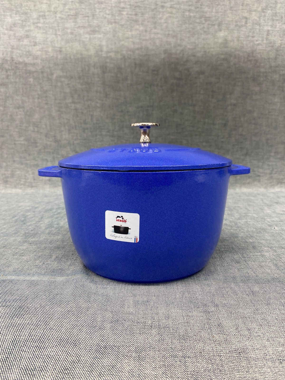 限定カラー ストウブ ラ ココット de GOHAN ブルーベリー L 20cm ストウブ ラ・ココット DE GOHAN 20cm ブルーベリー - メルカリ